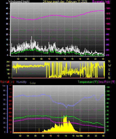 24 Hour Graph for Day 11