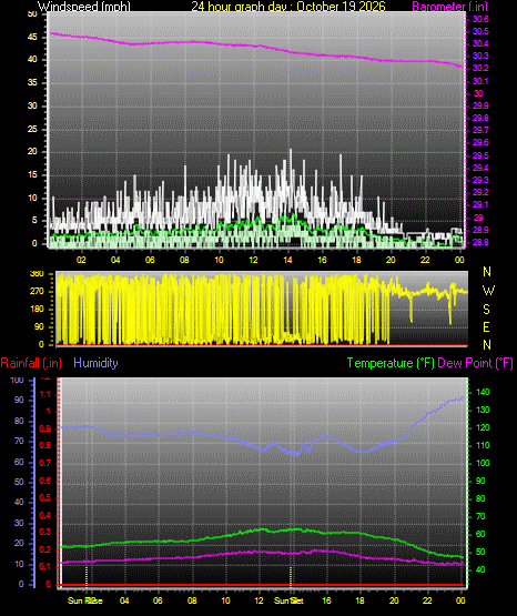 24 Hour Graph for Day 19
