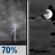 Tonight: Showers and thunderstorms likely before 8pm, then a chance of showers and thunderstorms between 8pm and 10pm, then a slight chance of showers and thunderstorms between 10pm and 11pm. Some of the storms could be severe and produce heavy rain. Mostly cloudy, with a low around 65. Northwest wind 6 to 12 mph. Chance of precipitation is 70%. New rainfall amounts between 1 and 2 inches possible. Tonight: Showers And Thunderstorms Likely then Mostly Cloudy